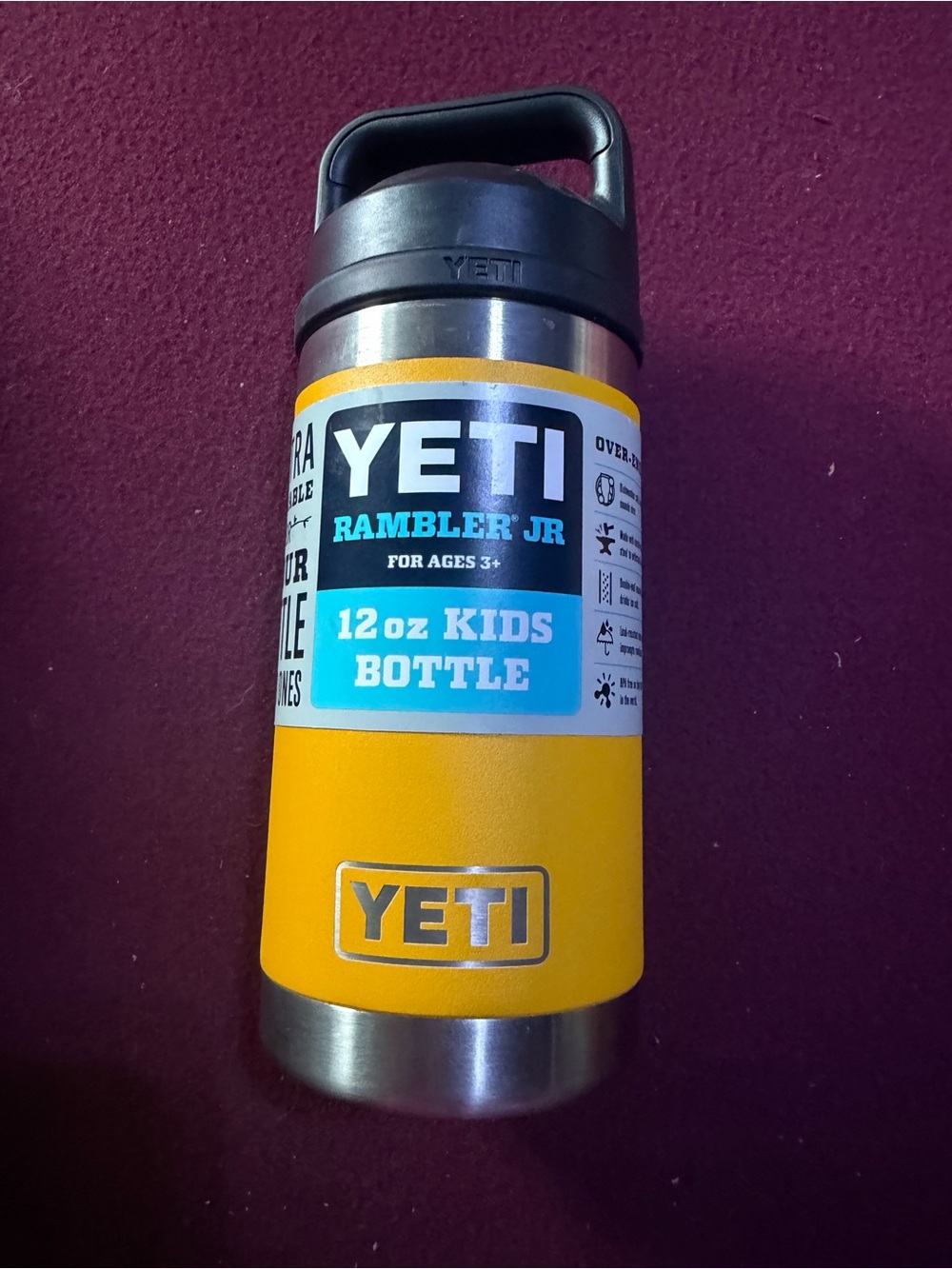 NWT Yeti Rambler Jr Bottle - Alpine Yellow